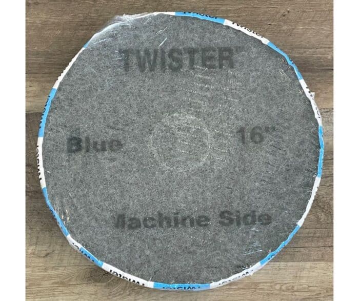 NEW! TWISTER 16" BLUE DAILY CLEANING FLOOR PADS DIAMOND PADS (212136)