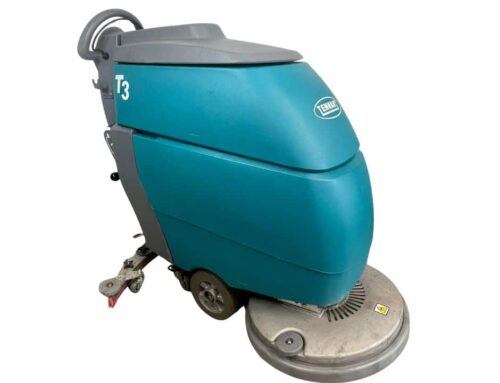The Walk-Behind Powerhouse: Why the Tennant T3 Floor Scrubber is a Game Changer