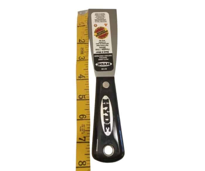 HYDE TOOLS #02100 FLEXIBLE PUTTY KNIFE/SCRAPER 1-1/2"