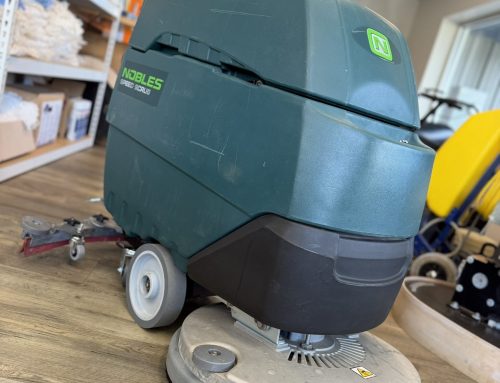 Tennant Nobles SS3 Floor Scrubber:  Affordable Cleaning Power that Gets the Job Done